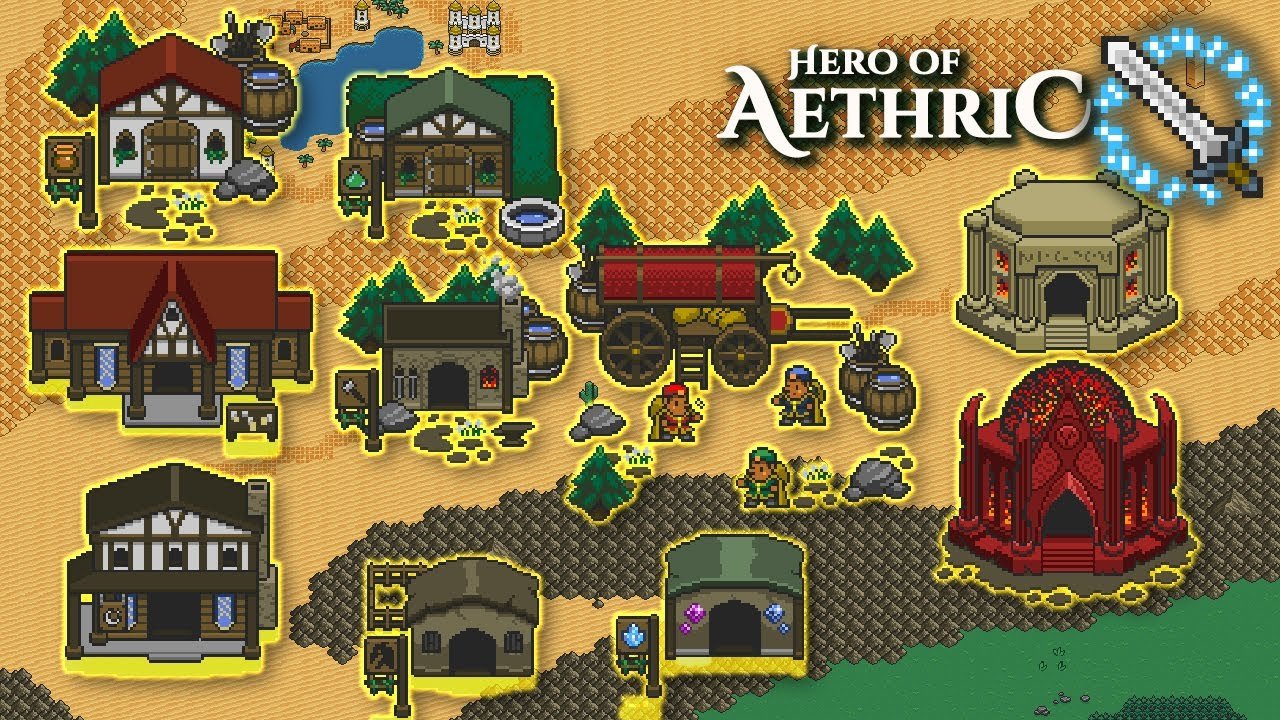 Hero of Aethric. Aethric гайд. Орна игра. Orna builds.